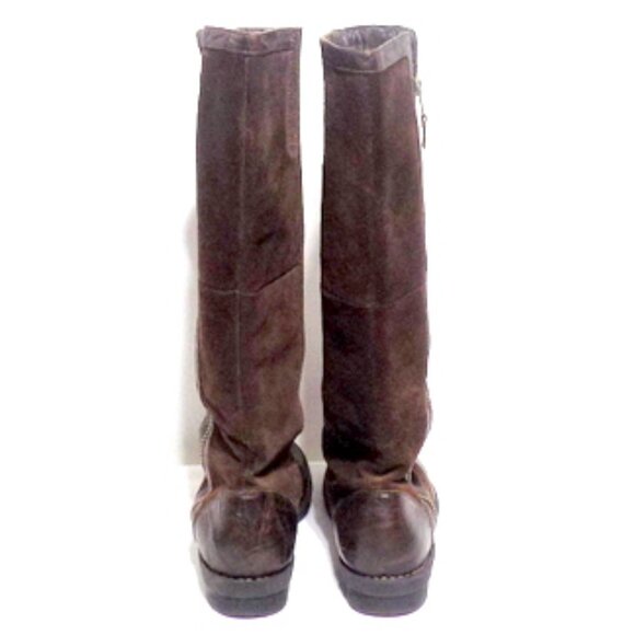 Clarks Women’s “Nikki Park” (38557) Brown Leather Suede, Knee High   Boots – 9M - Picture 4 of 10